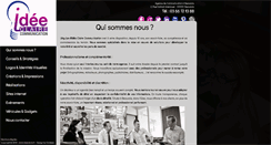 Desktop Screenshot of ideeclaire.fr